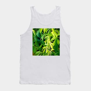 Lush Green Foliage Tank Top